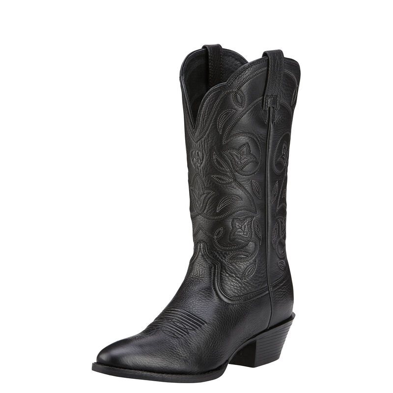 Ariat Heritage R Toe - Western Laarzen Zwart Dames - 28695-972